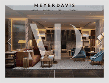 Tablet Screenshot of meyerdavis.com